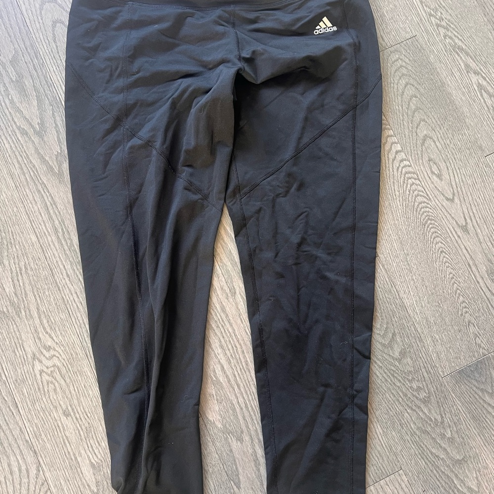 Adidas Climawarm Black Leggings